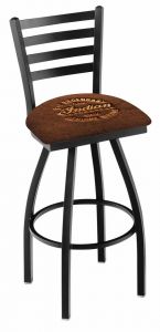 Indian Motorcycle L014 Bar Stool with Brown Leather