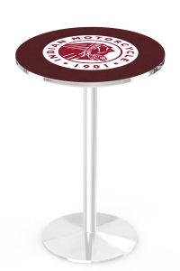 Indian Motorcycle Head Logo Chrome L214 Pub Table