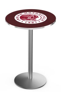 Indian Motorcycle Head Logo Stainless Steel L214 Pub Table