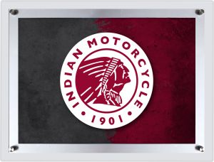 Indian Motorcycle (Head) Backlit LED Sign