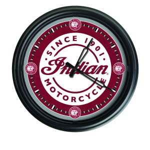 Indian Motorcycle Logo Outdoor LED Clock